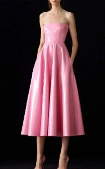 NWOT ALex Perry Powell vinyl dress Size undefined - Image 2