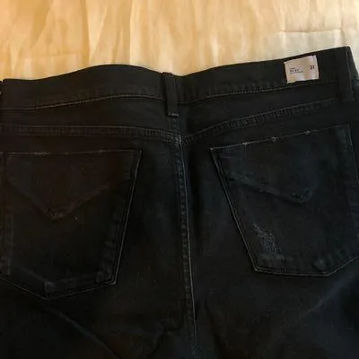 Black High Waisted Jeans - Image 2