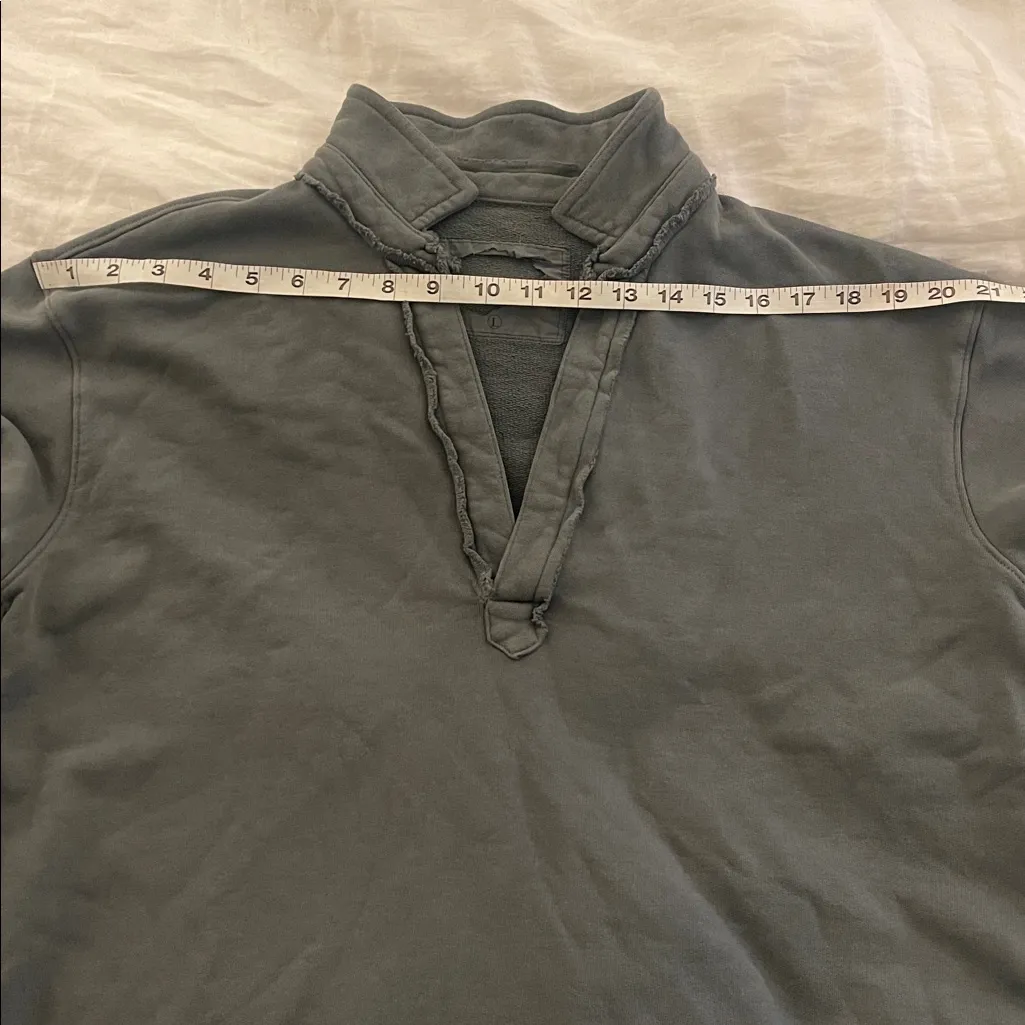 Frank and Eileen Patrick Popover size Large L Rosemary Green terry - Image 6