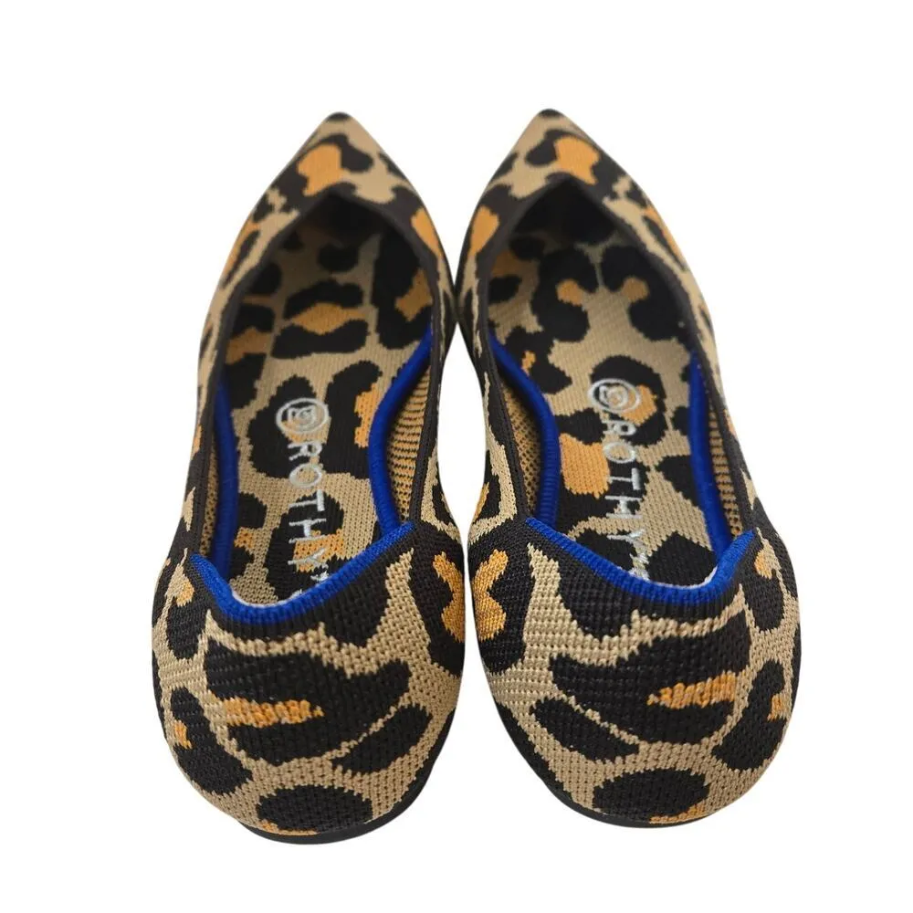 Rothy’s The Point Leopard Women 8W - Image 5