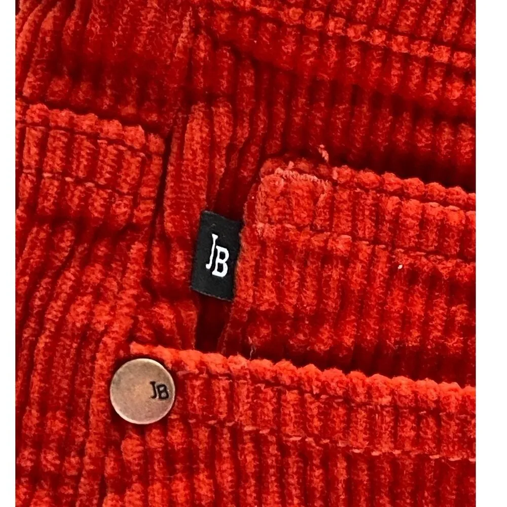 NWT ~ JUDY BLUE Mandy Cord Button Fly Ankle Straight Pants ~ Women's 3 / 26 - Image 12