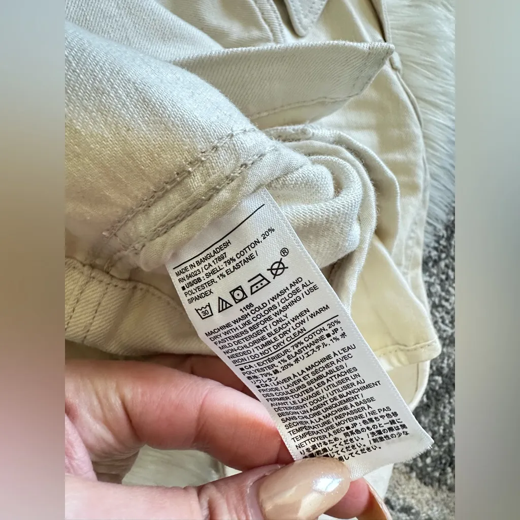 Banana Republic boxy cropped trench coat - Image 7