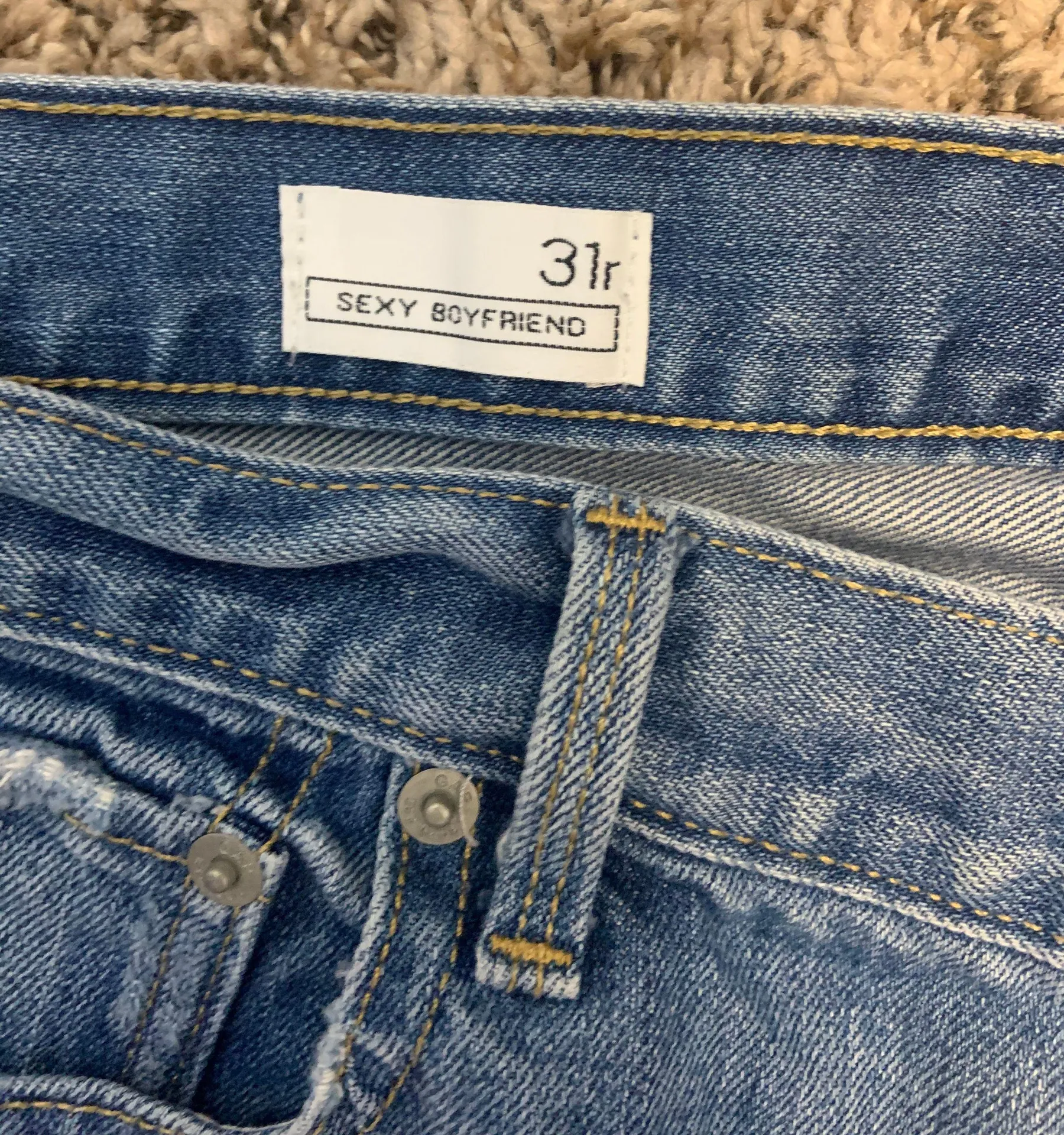 Distressed Boyfriend Jeans - Image 4