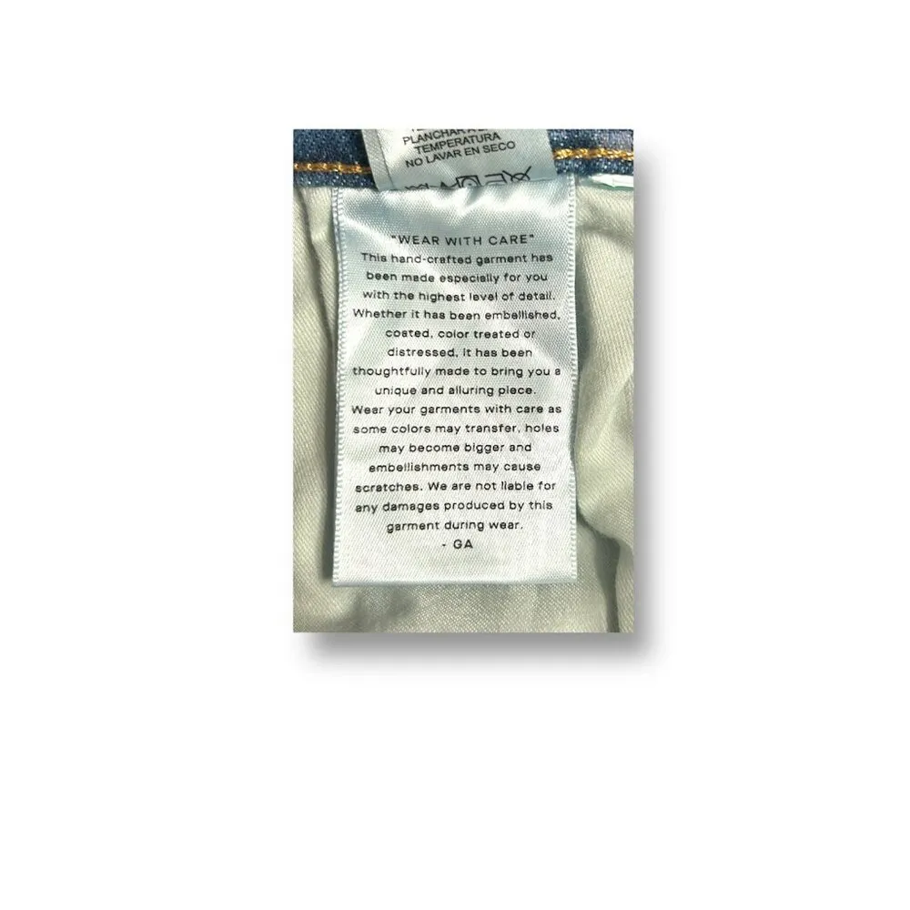 New Good American Good Ease Relaxed Jeans Size 16 Indigo‎ $169 Wide-Leg Normcore - Image 6