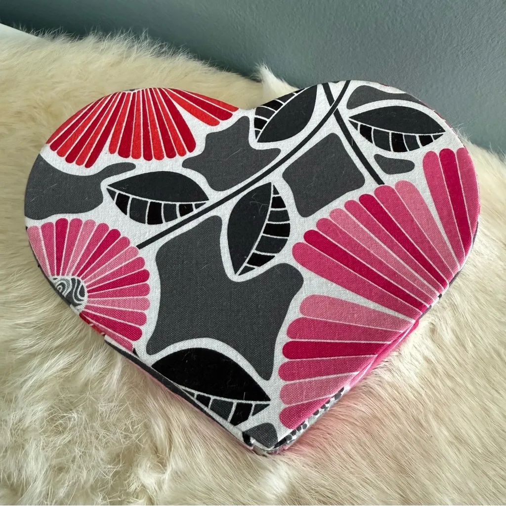 Vera Bradley Cheery Blossoms Heart to Heart Jewelry Case - Image 4