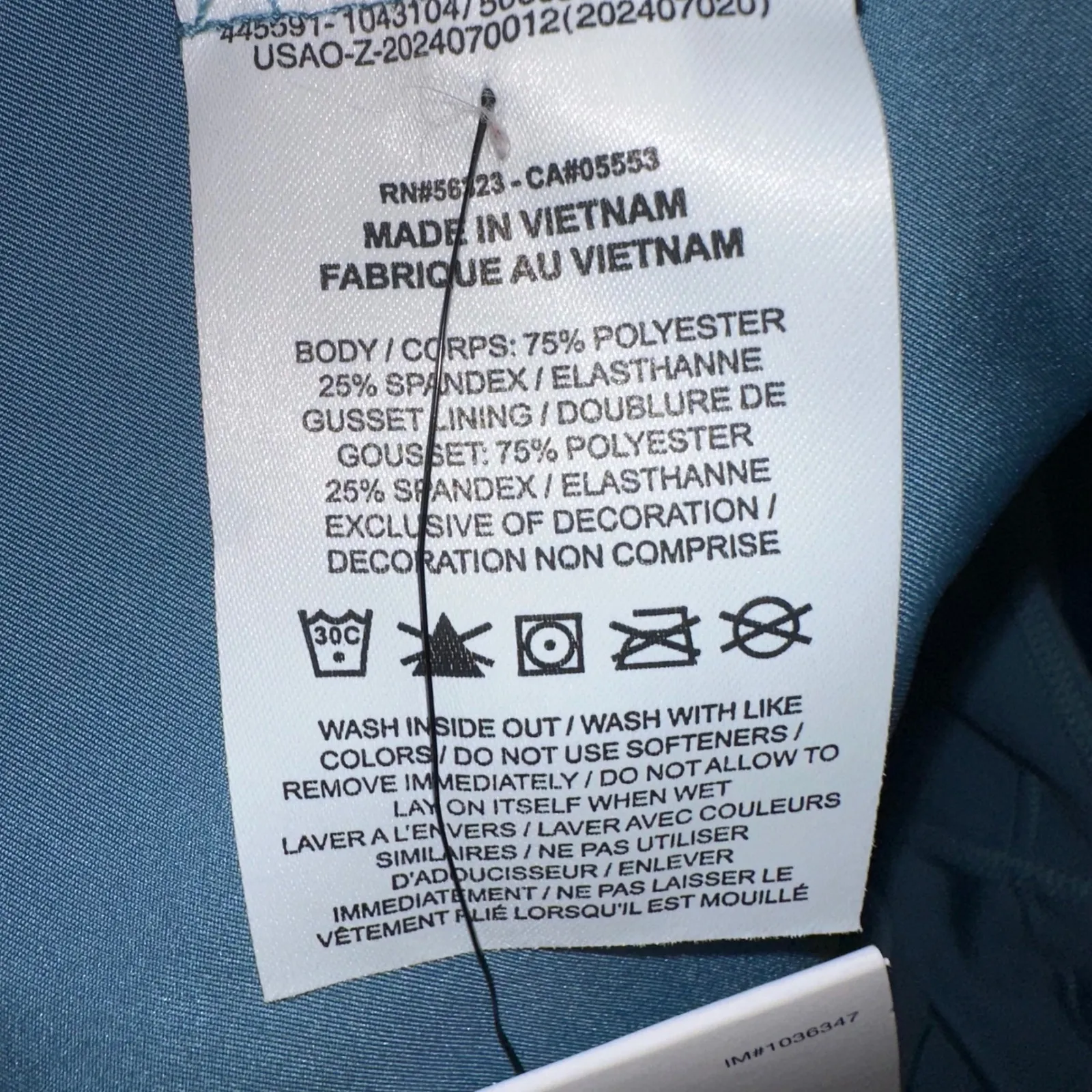 Nike Women's Swift 7/8 Dri-FIT‎ Running Leggings Womens XL Teal - Image 7