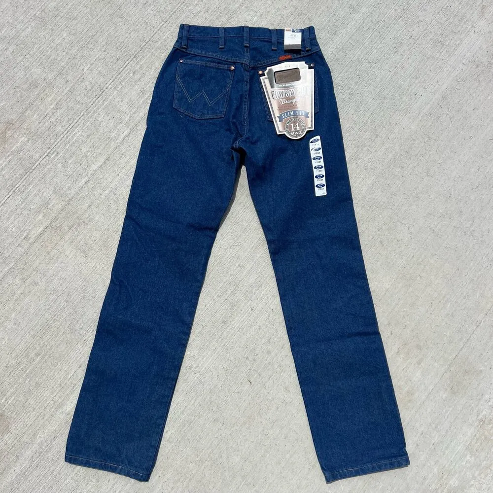 Wrangler 14MWZG Cowboy Cut Slim Fit Jeans Ladies 11x34 NWT - Image 2
