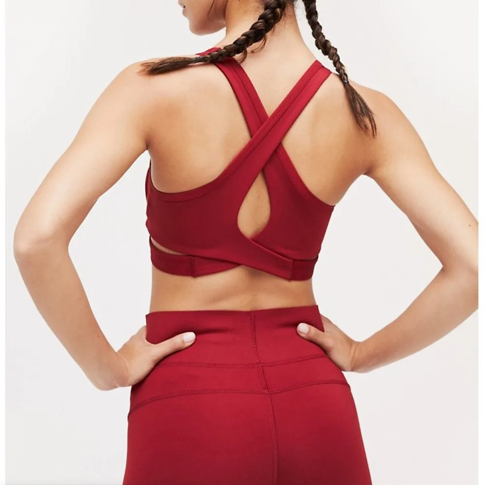 Tommy Hilfiger Light Support Racerback Sports Bra - Image 5