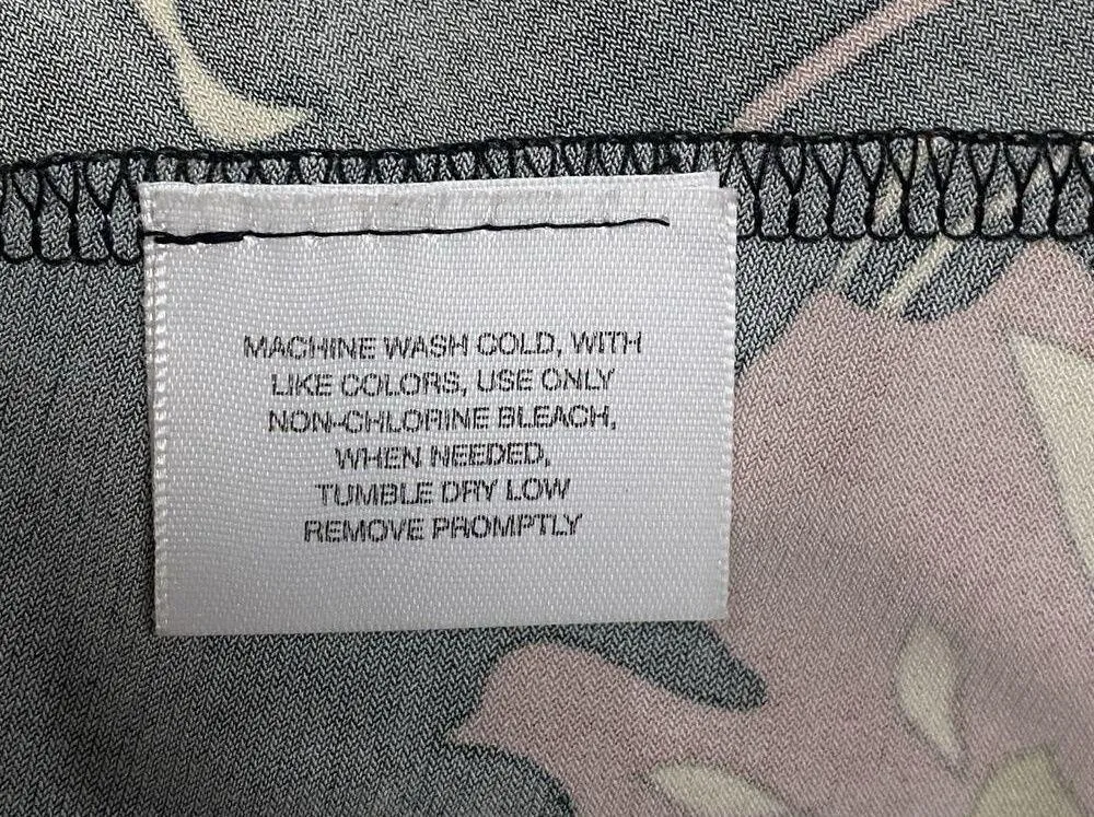 Jaclyn Smith Woman 3X Tunic V Neck 3/4 Sleeves Gathered Front Stretch Top Blouse - Image 8