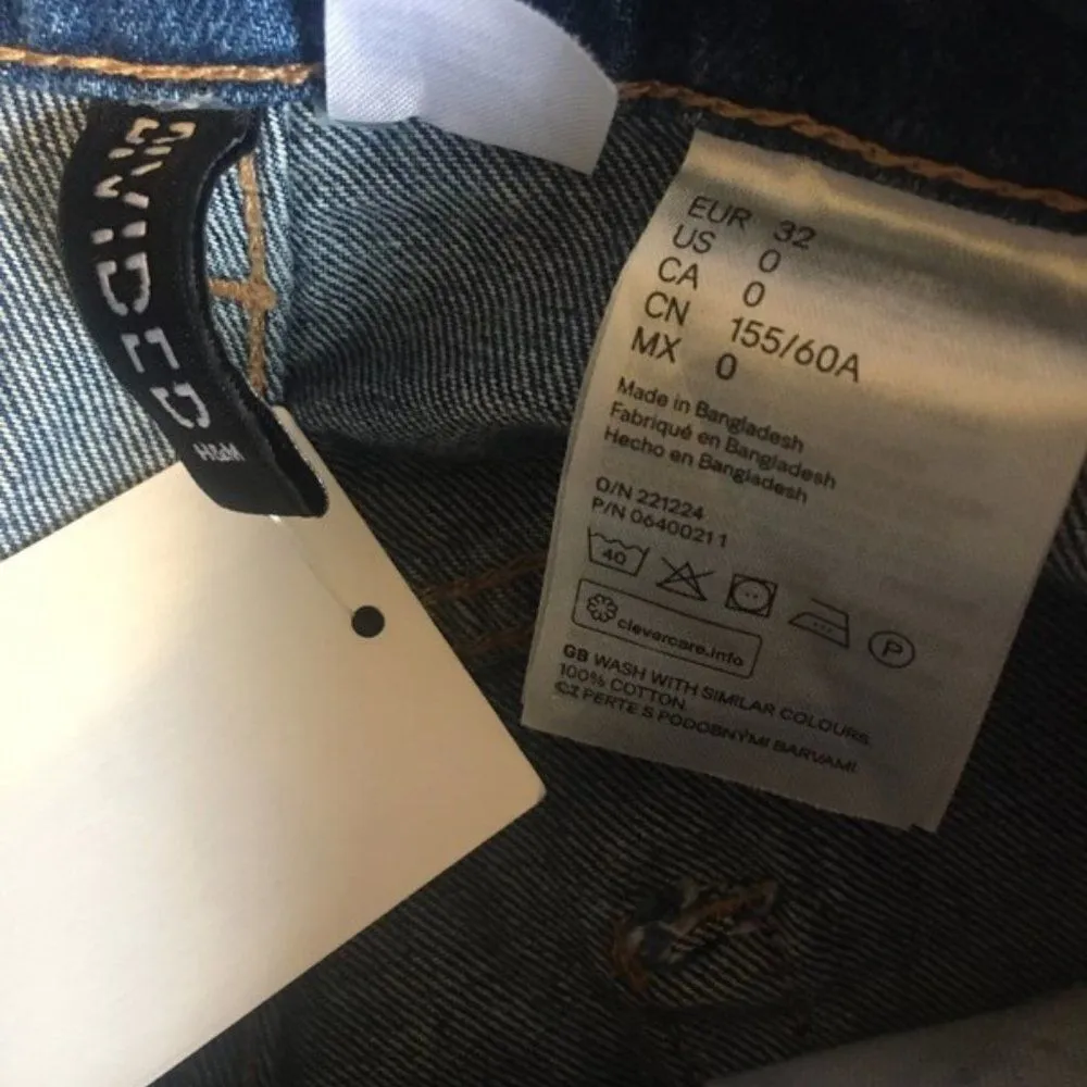 NWT H&M divided size 0 jeans - Image 6