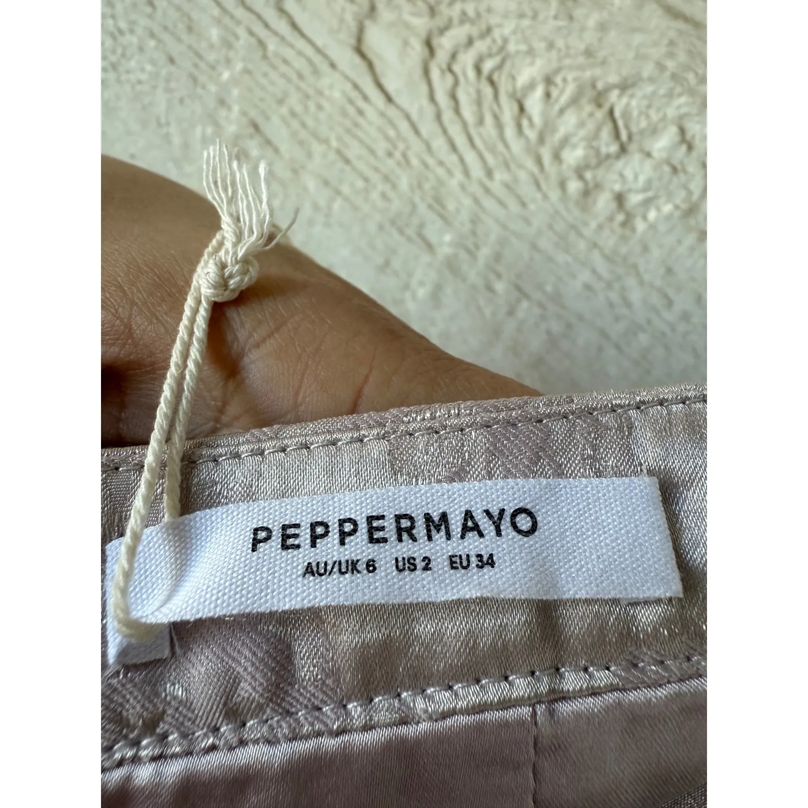 PEPPERMAYO Jasmine Rose Strapless Top Rosette Haute Floral Corset Style Size 2 - Image 10