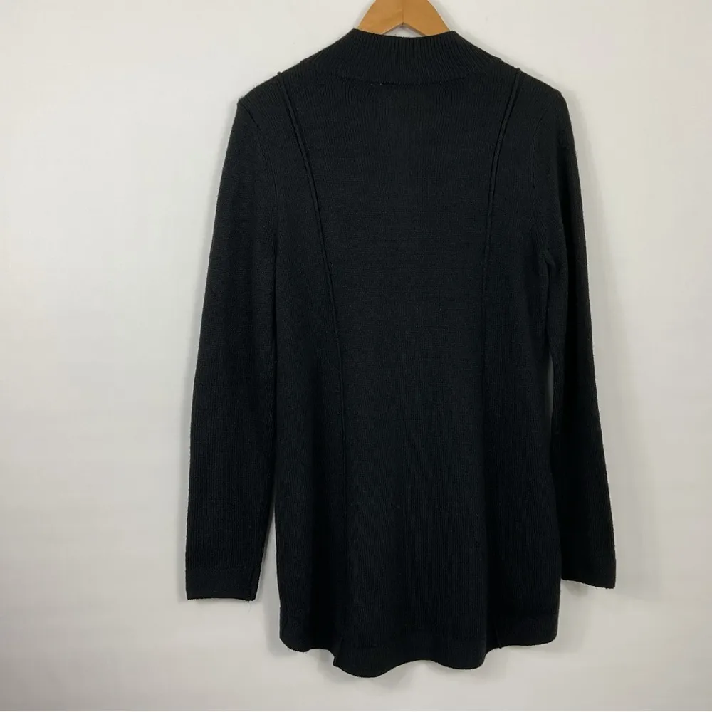 Soft Surroundings Button Down Wool Blend Cardigan Sweater Size PM - Image 4