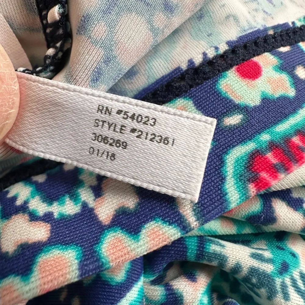 Athleta Monaco Tie Swim Dress Athleisure Beach Vacation Resortwear Lace Up Small - Image 8