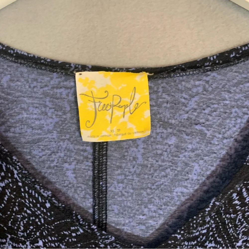 Free People Sahara High Back Long Sleeve Top Ladies Sz XS - Image 3