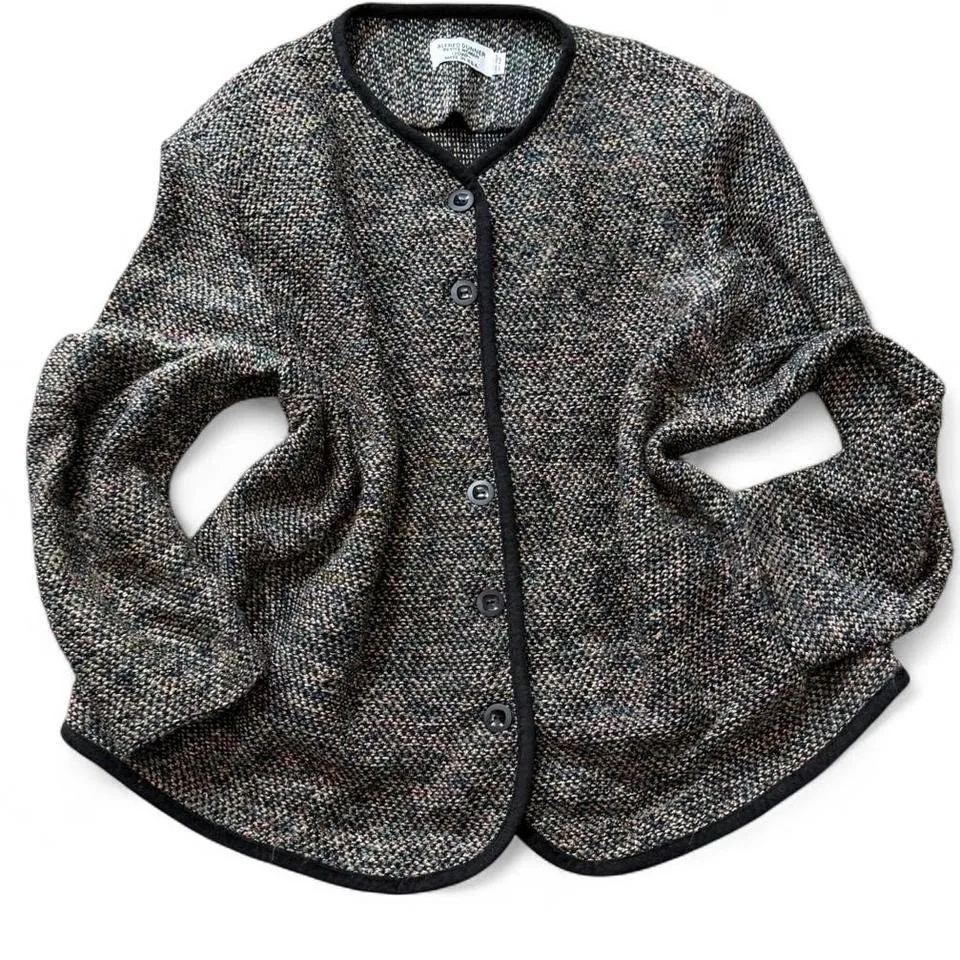 Vintage Alfred Dunner Tweed Blazer - Image 2