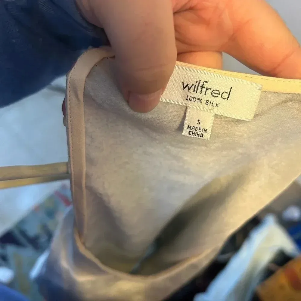 WILFRED CYPRESS SILK BLOUSE - Image 3