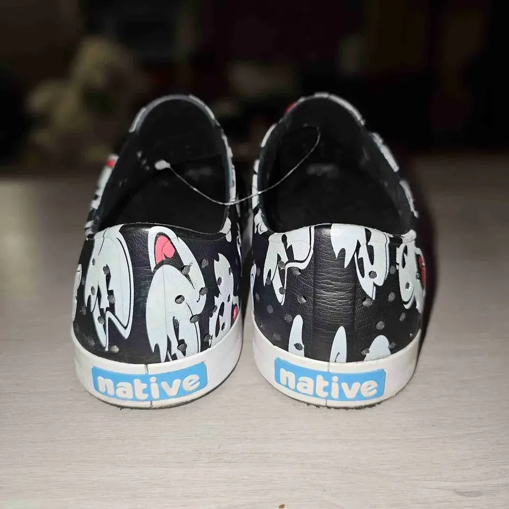 NWOT‎ Native x Disney Mickey Mouse Slip On Rubber Shoes Mens 7 Womens 9 Black Size undefined - Image 4