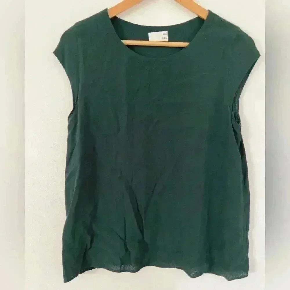 Wilfred  Free Juliger Blouse, Deep Green, Size S - Image 6