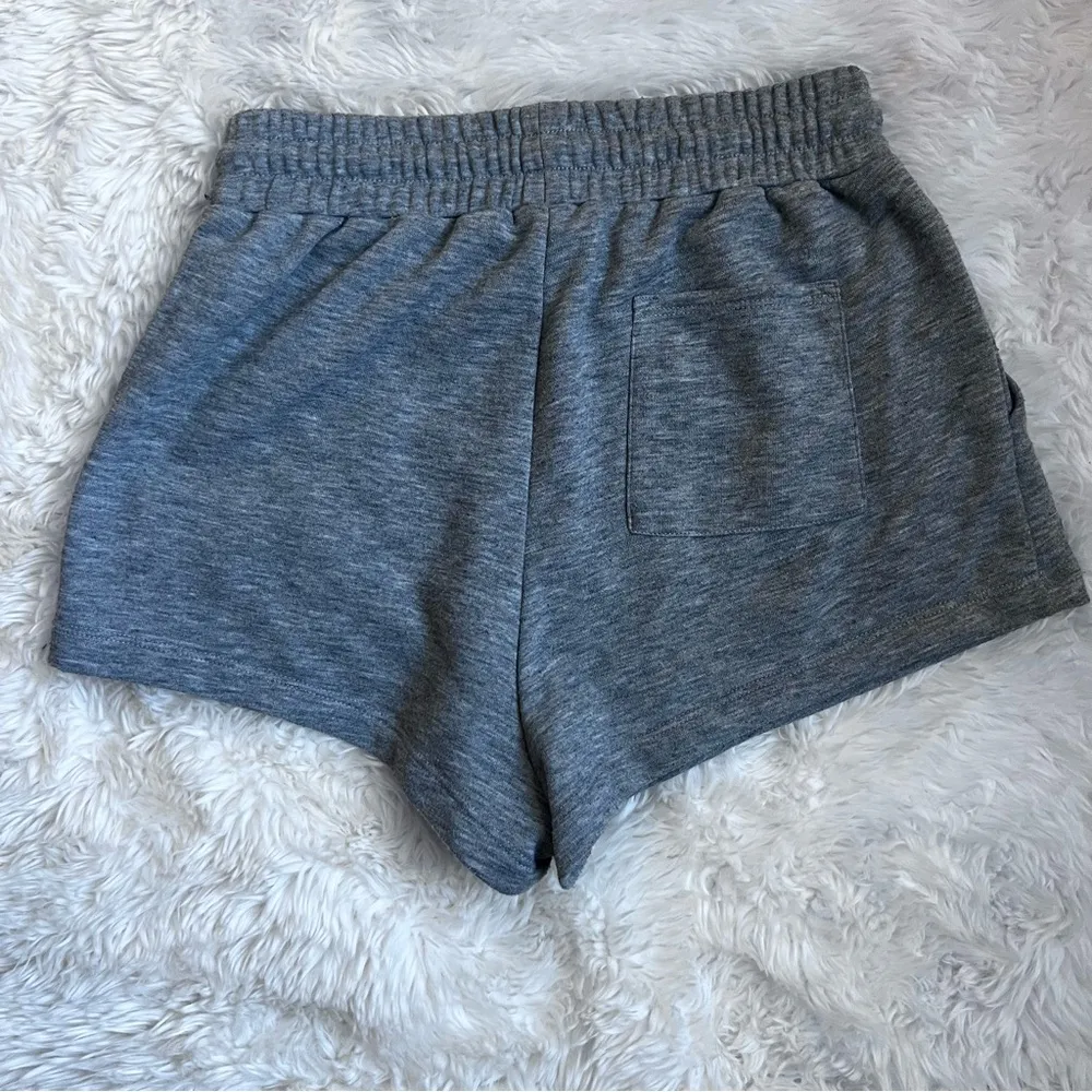 FOR LOVE AND LEMONS Ellie Shorts Womens High Waisted Pull on Gray Sz Small 🕶️ - Image 4