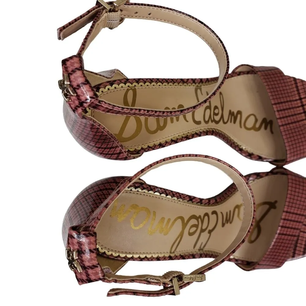 Sam Edelman Womens 8 Yaro Ankle Strap Sandal in Cameo Pink NEW - Image 8