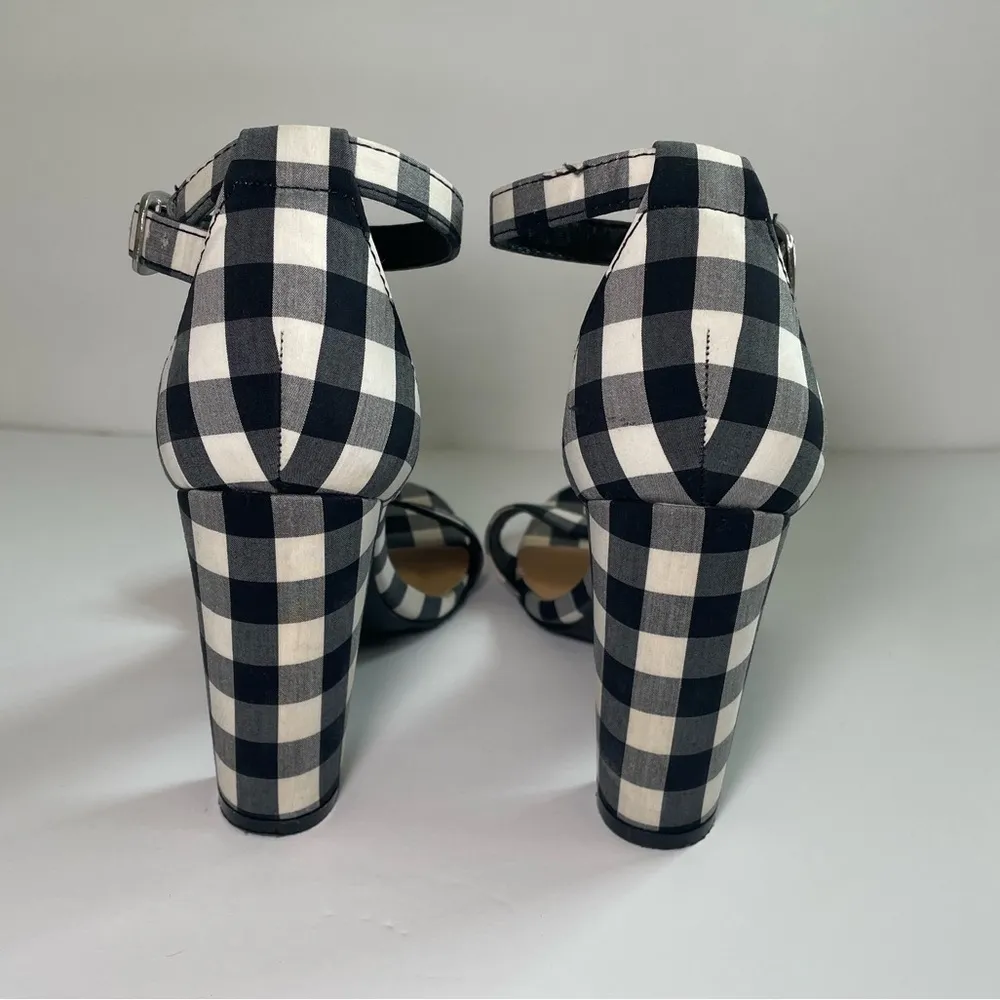 Bamboo Checkered Heels - Image 5