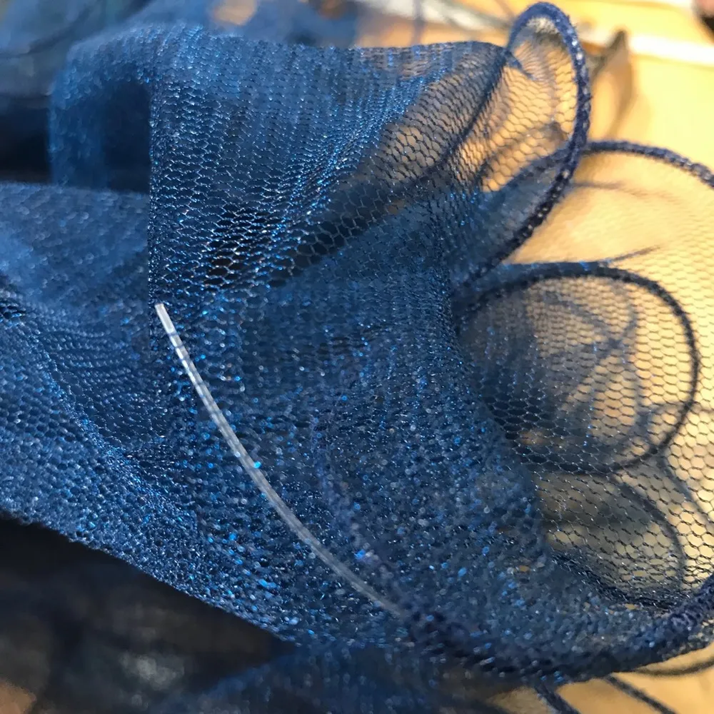 Dave and Johnny Navy Formal Minidress Sz 1/2 MSRP: $300 - Image 8