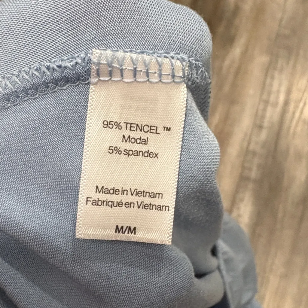 Eberjey Gisele Pajama Pant- Woman’s Size Medium Icy Blue White - Image 7