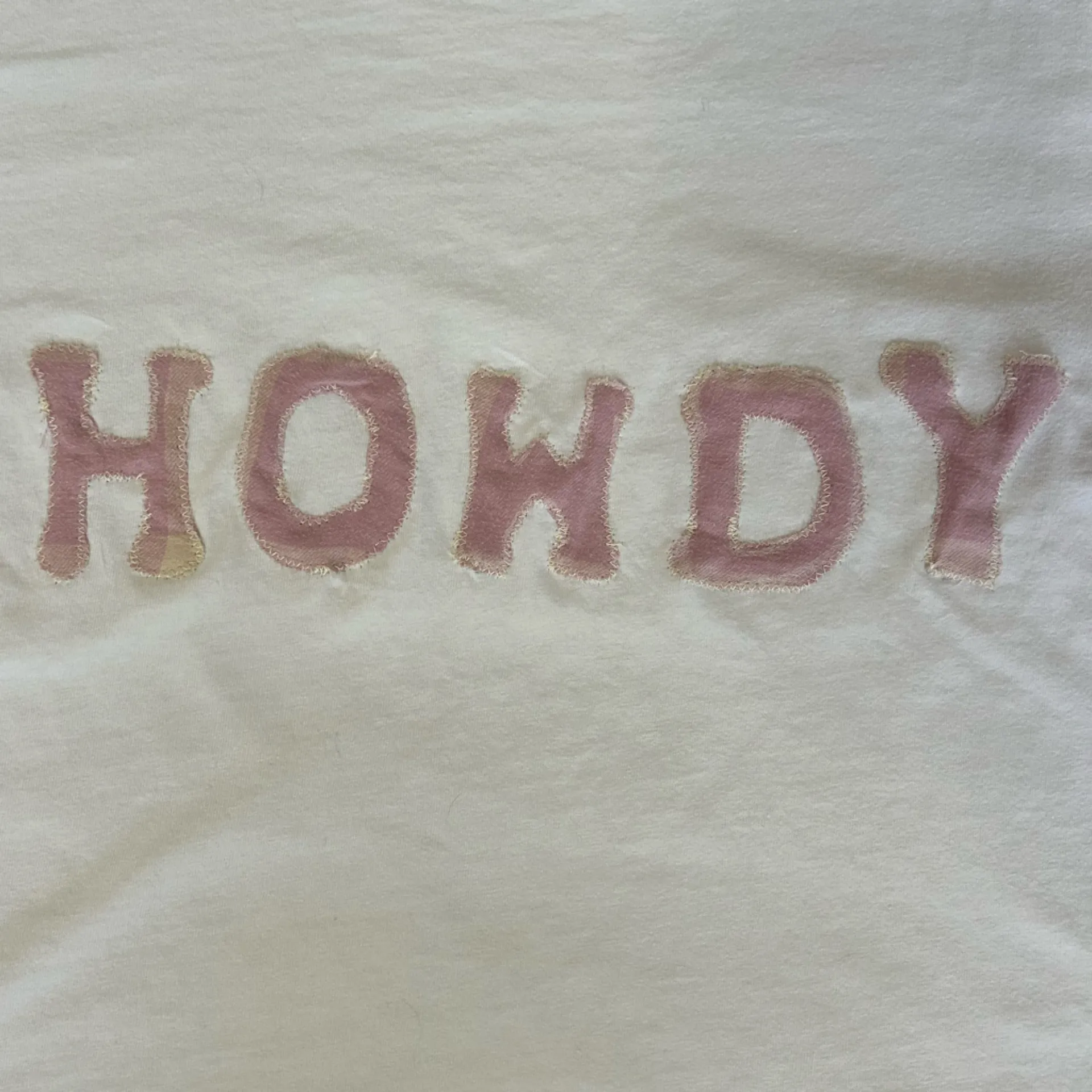 Handmade “Howdy” Graphic Tee | Custom Sewn | Western Cowgirl Style - Image 3