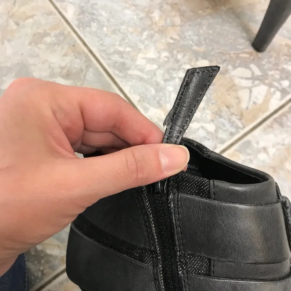 Diesel black booties Melrose Sydnay Buckle Platform Baddie 7.5 Y2K nightclub - Image 14