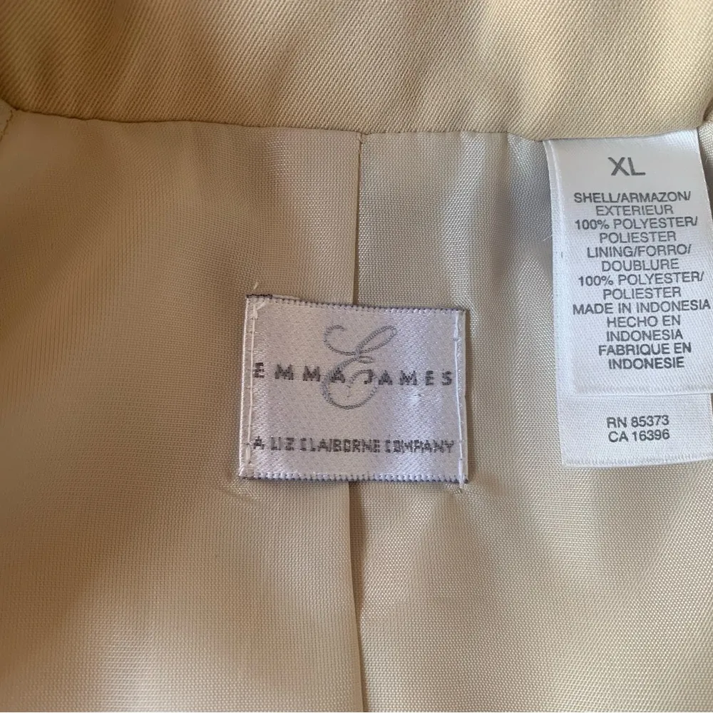 Emma James Tan Trench Coat - Image 6