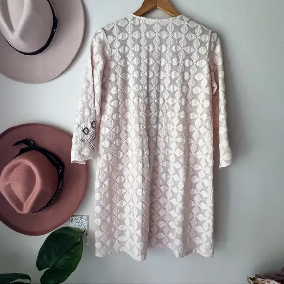 SUNDANCE Global Embrace‎ Chemise Beaded Dress SIZE SMALL - Image 4