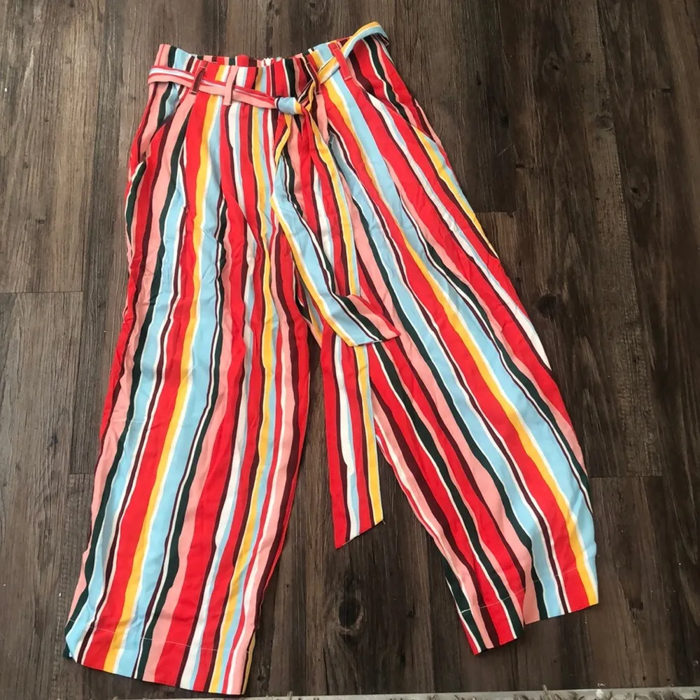 St. Bart’s Trouser In Vibrant Stripe - Image 3
