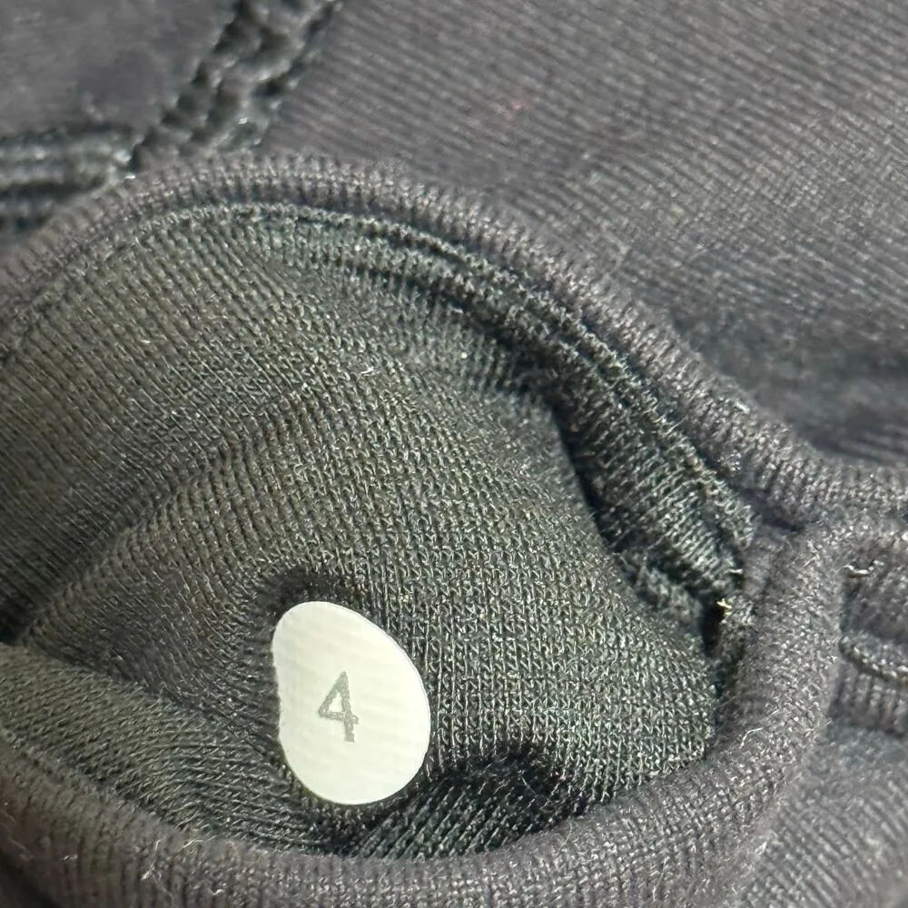 Lululemon Gather & Crow Crop Leggings Black Size 4 - Image 7