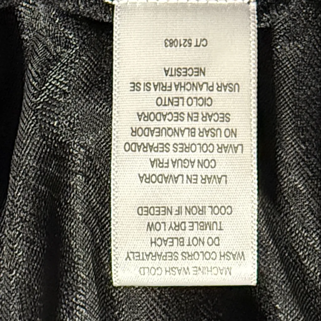 JULIAN TAYLOR women’s size 10 black dress ruched v-neck knee length NWT - Image 8