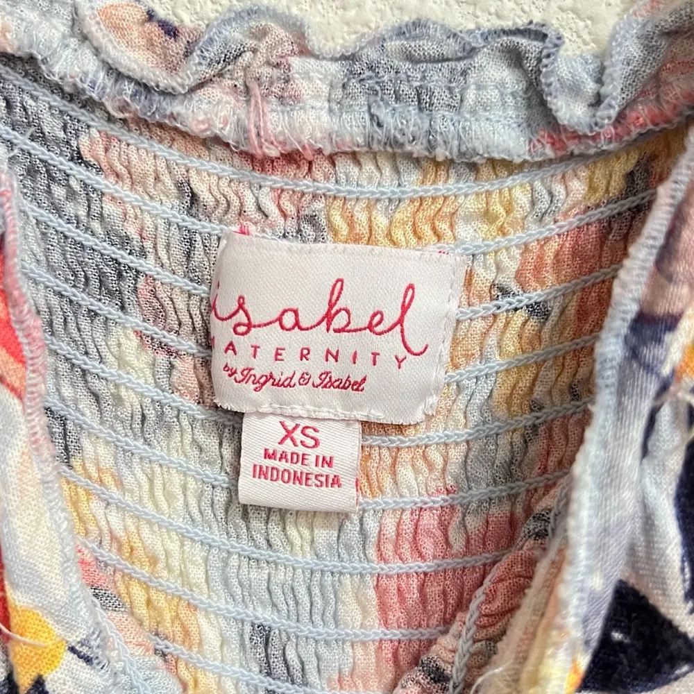 Short Sleeve Knit Maternity Dress Size XS - Image 3