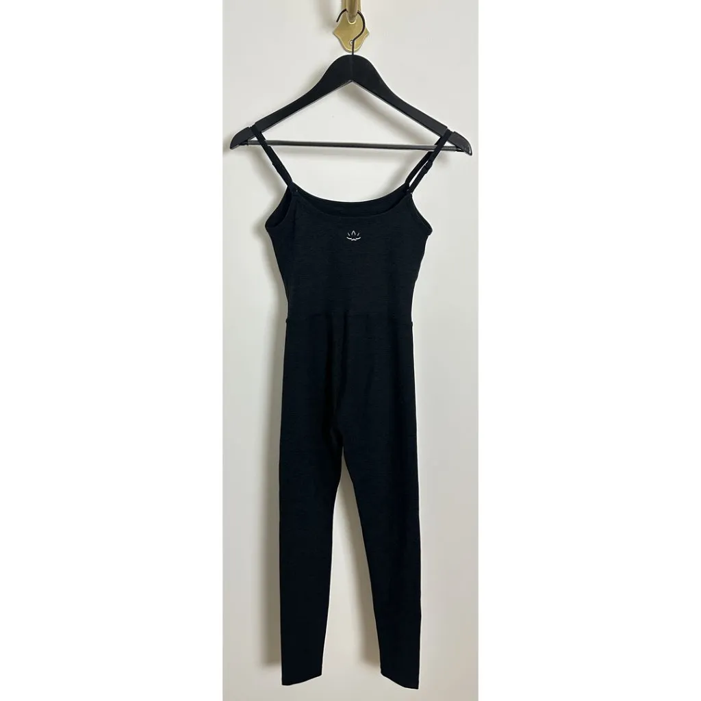 BEYOND YOGA Uplevel Space Dye Midi Jumpsuit in Darkest Night Size X-Small - Image 6