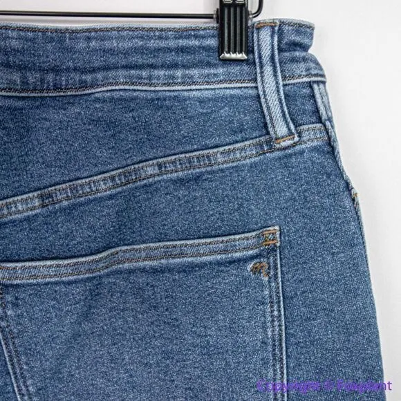 NEW Madewell Petite Curvy Stovepipe Jeans in Leaside Wash,‎ 32P - Image 11