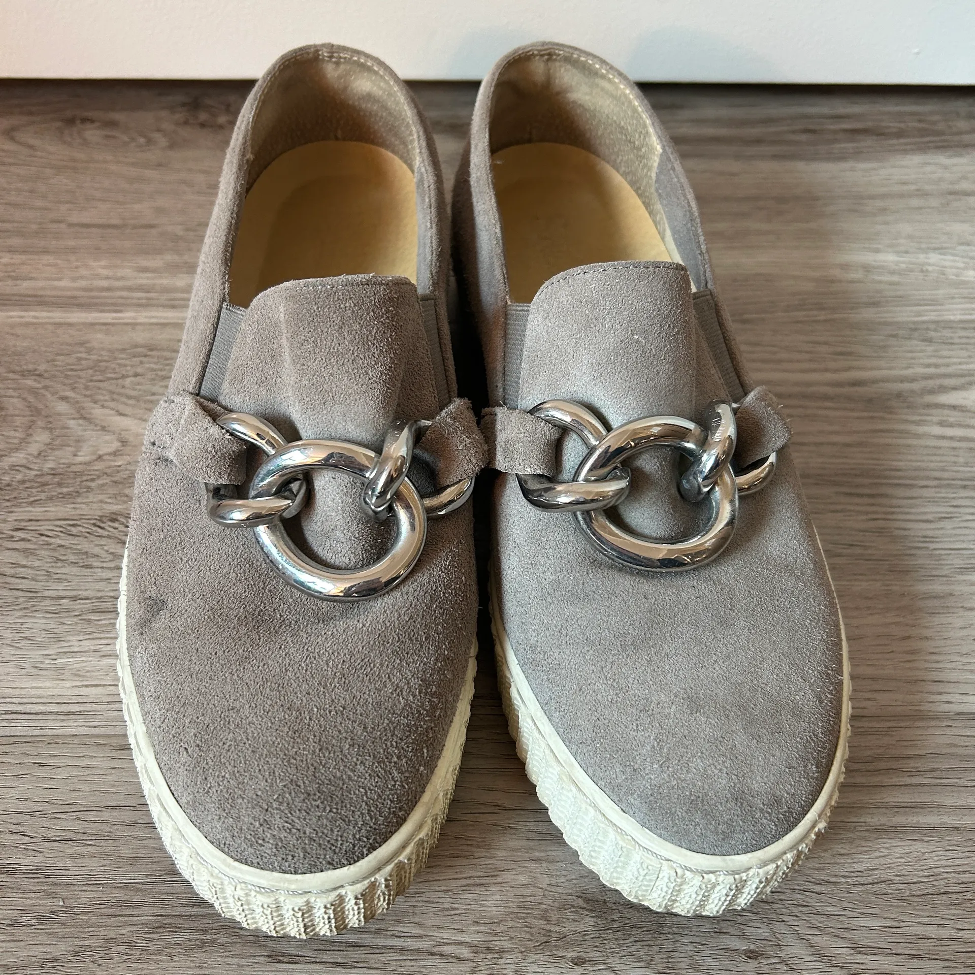 Splendid Roberta Suede Chain Sneaker Size 7 - Image 3