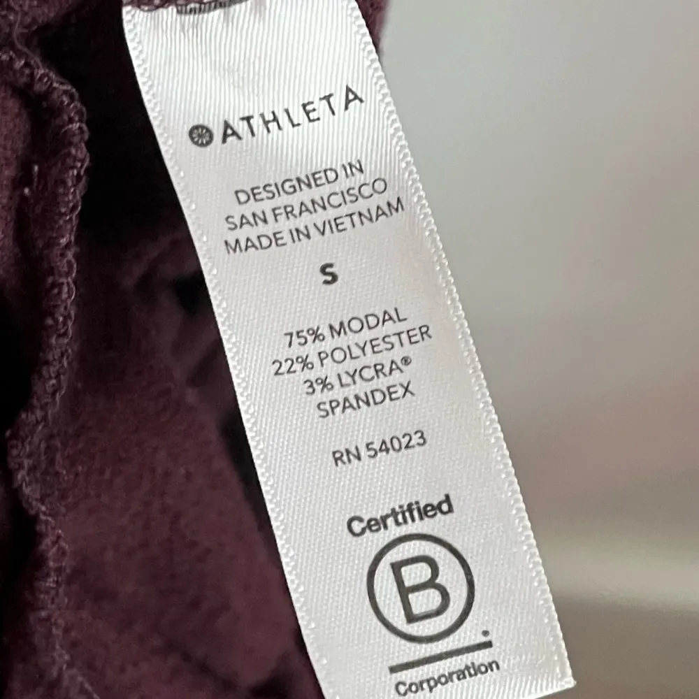 Athleta • Purana Wrap Sweatshirt In Decadent Chocolate - Image 10