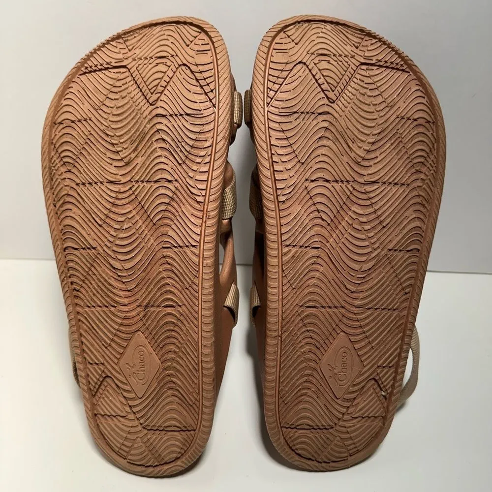 Chaco Chillos Sandals Tan Adjustable Strappy Women’s Size 10 - Image 11
