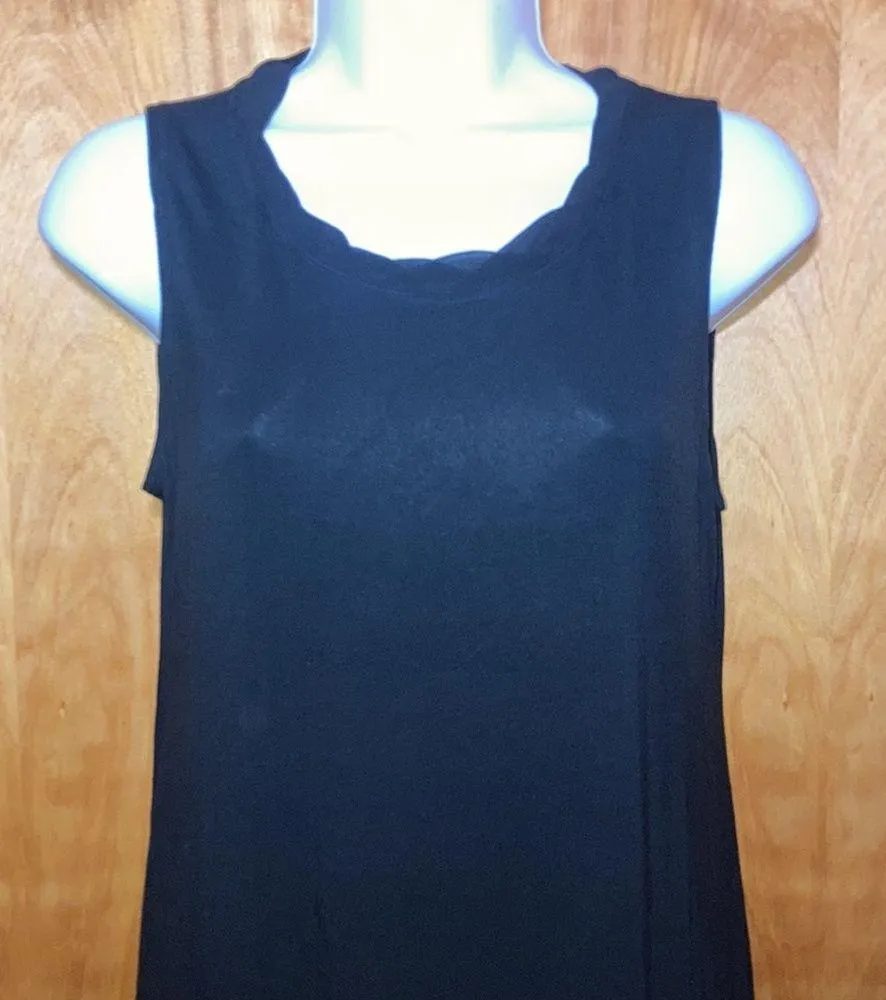 Back Logo Lori Goldstein Tunic Tank Top Size Small - Image 4