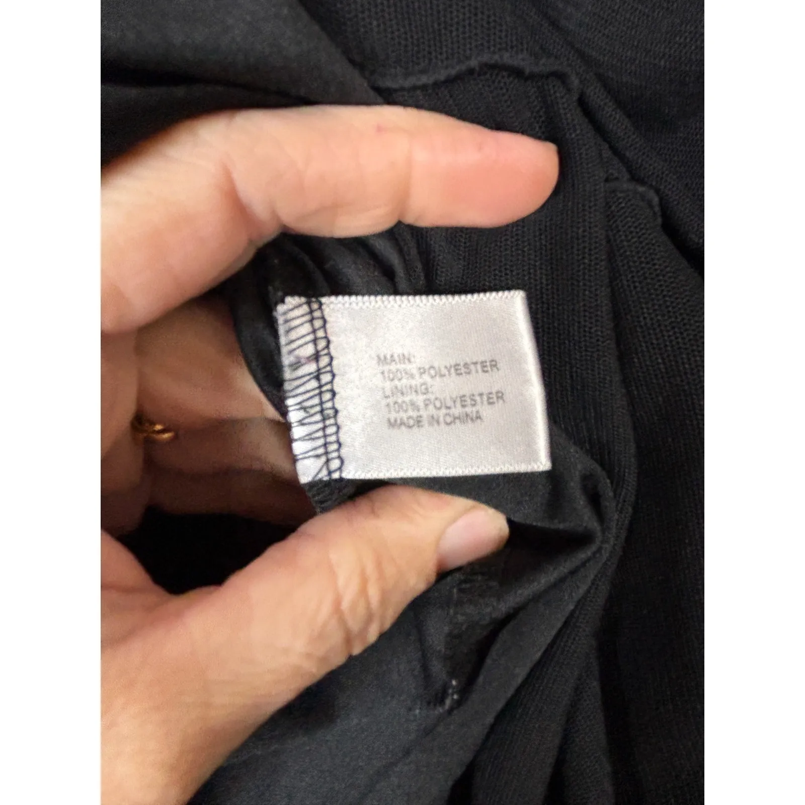 Womens Black Whimsigoth Boho Maxi Skirt Sz XL Sheer Overlay Layered A - Image 3