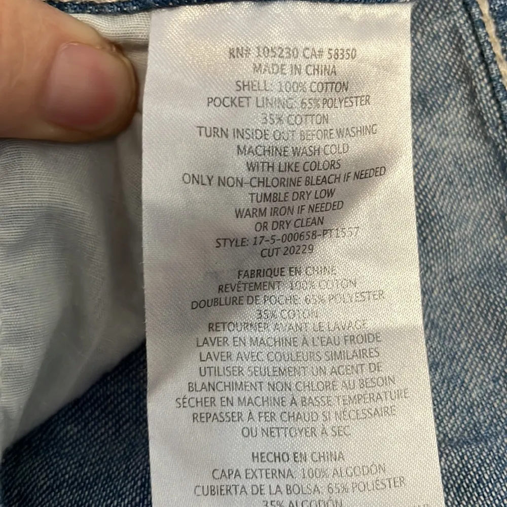 Current/Elliot The Fling Floral Print Jeans Size 28 GUC - Image 11