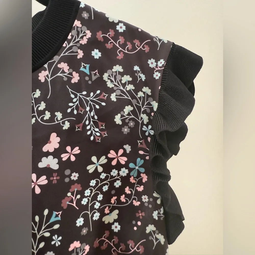 TED BAKER Letino Hazel Ruffle Top Size 2 - Image 7