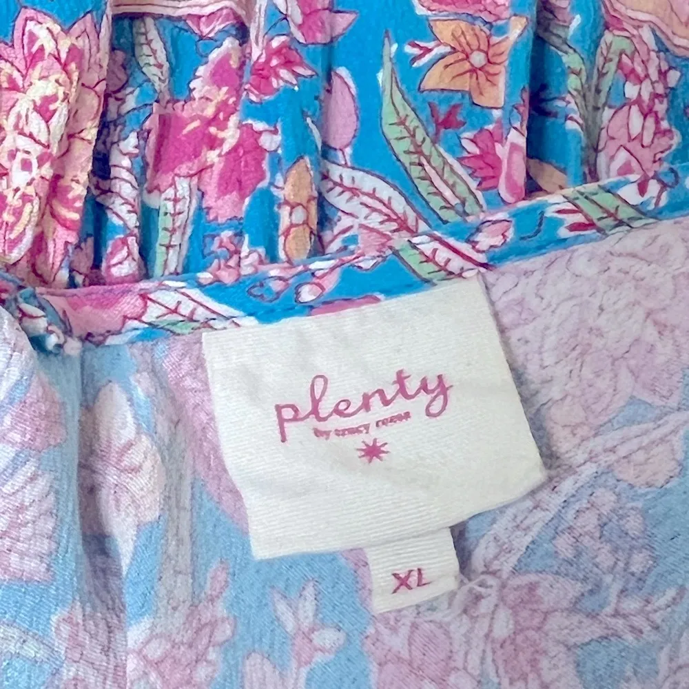 Plenty by Tracy Reese Meadow Peplum Crop Tank Top x Anthropologie | XL - Image 6