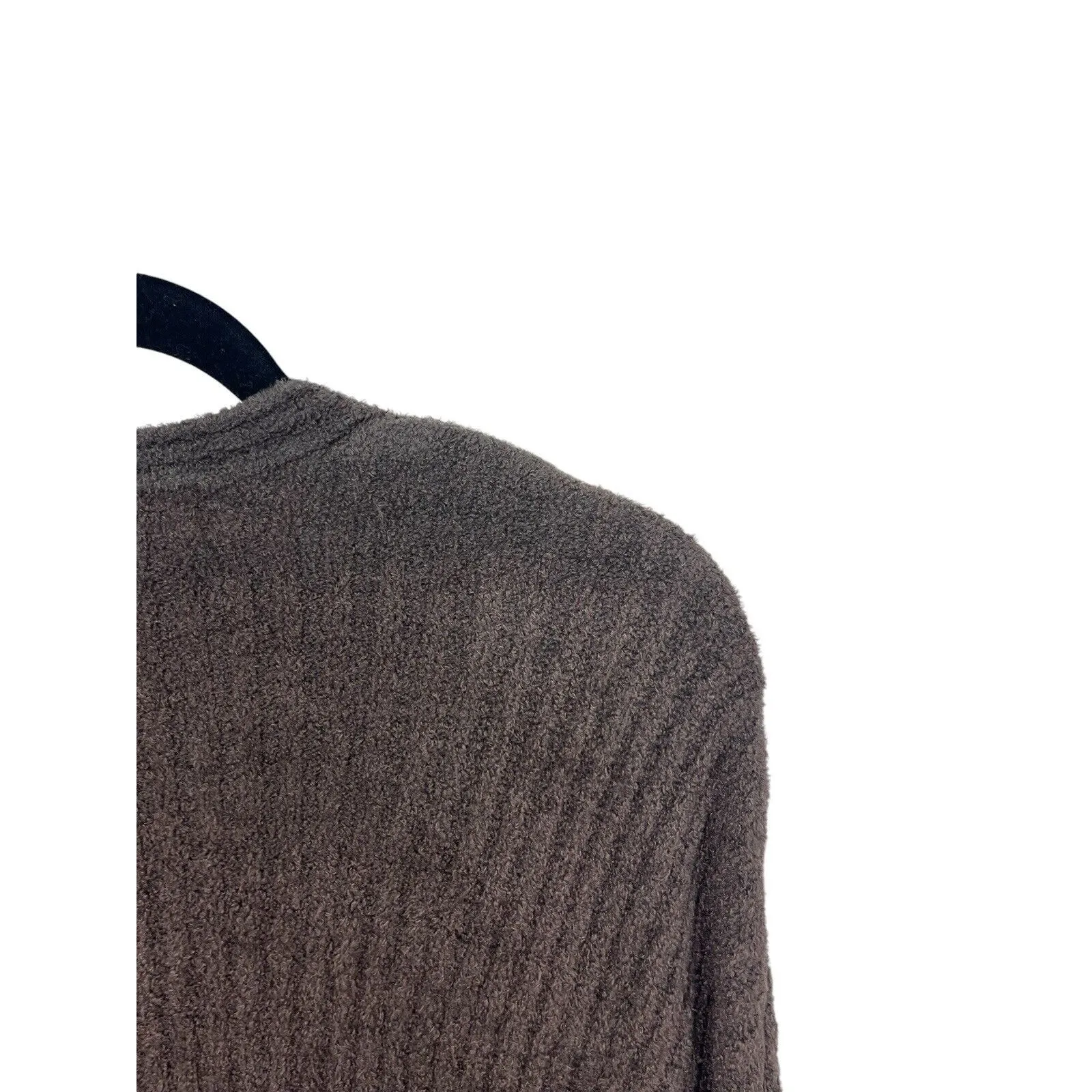 Barefoot Dreams CozyChic Lite Ribbed Shrug Cardi Sweater S M Beachy Cozycore - Image 8