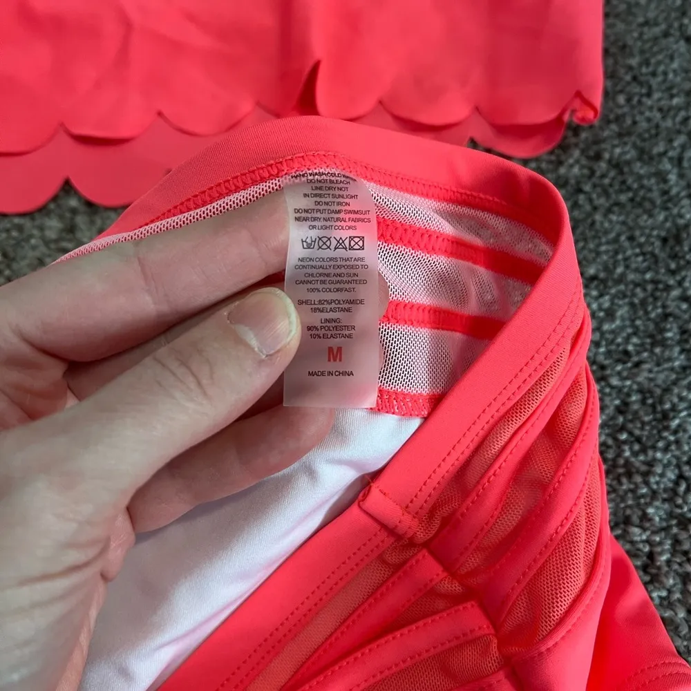 Vibrant Pink Bikini with Sporty Design Size M - Image 3