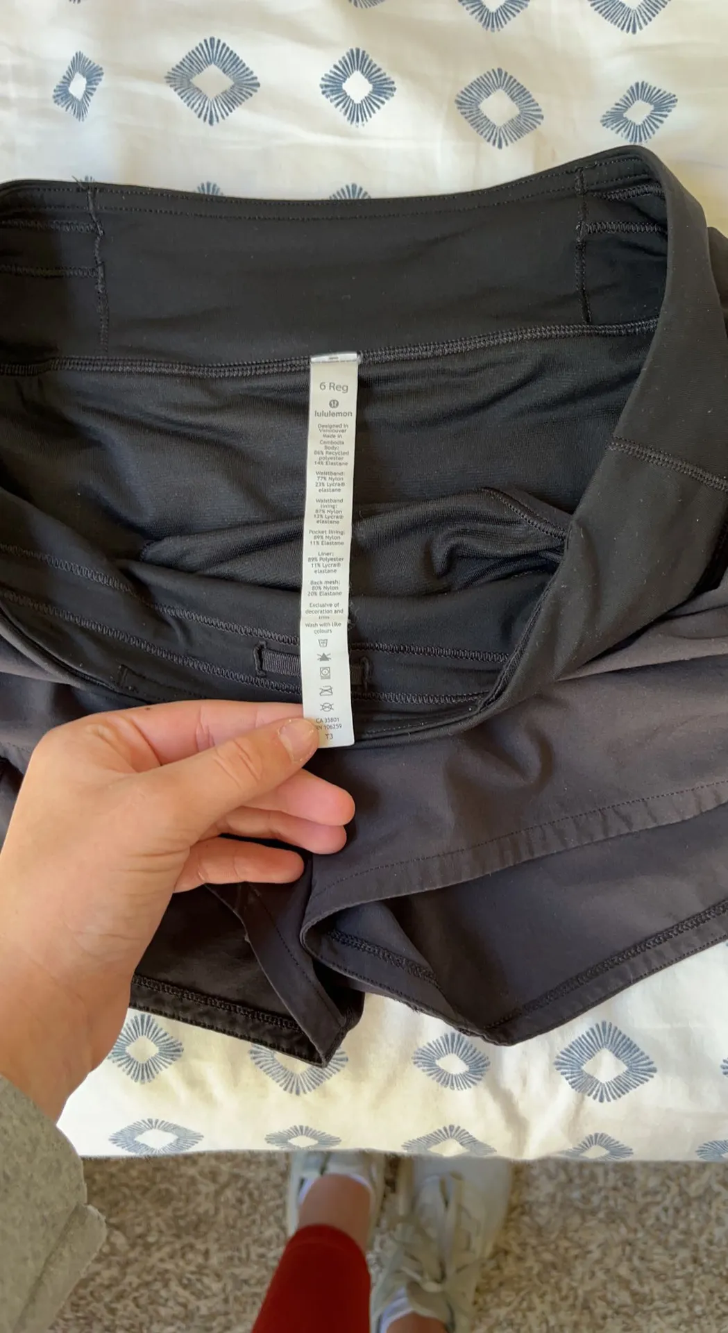 Lululemon Black Shorts - Image 2