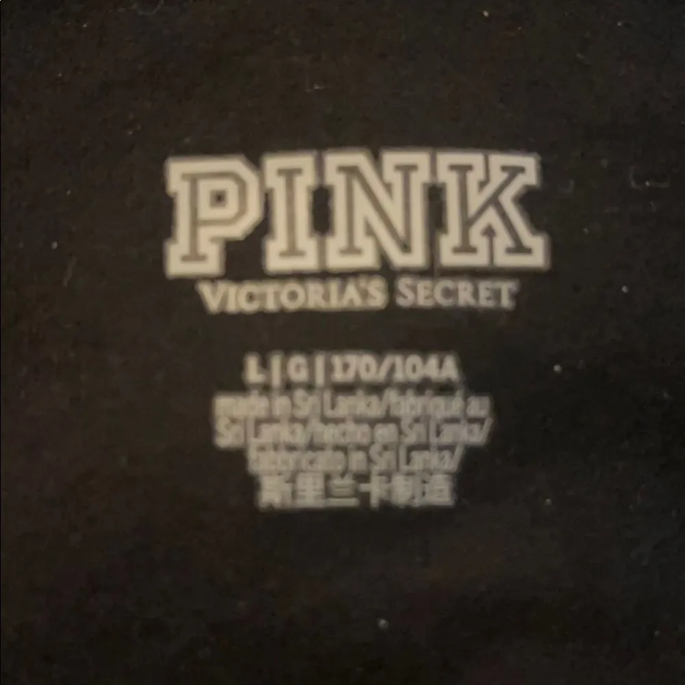 PINK Victoria's Secret Black Thong Long Sleeve Bodysuit Large - Image 14