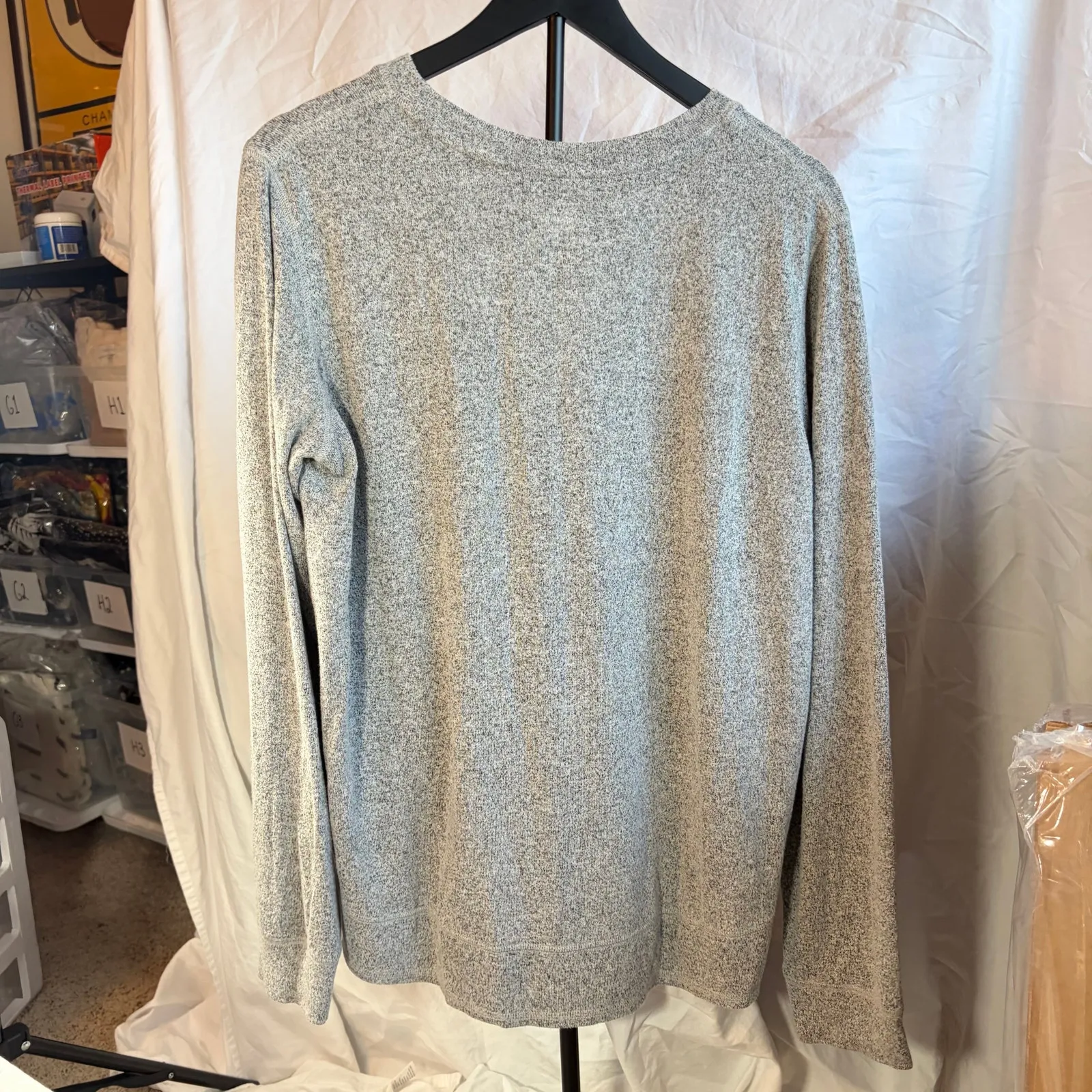 Concept Sports Florida State Seminoles womens gray lightweight sweater. Size L Size L - Image 6